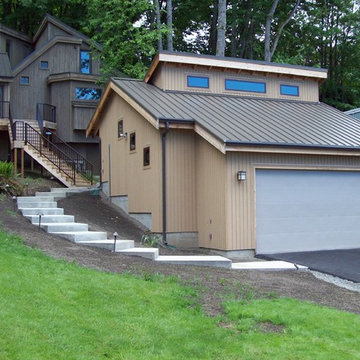 Steep Hillside Garage