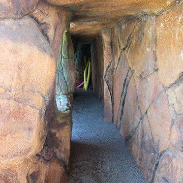 Arizona Swimming Pool and Grotto Designed by Build Your Own Pool