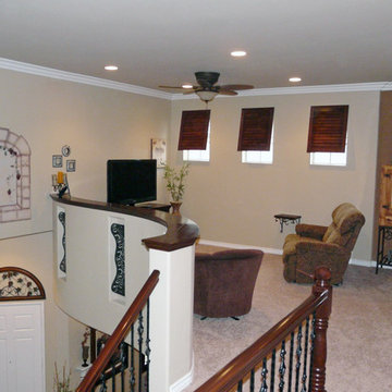 Bonus Room Addition (Open Loft) with Custom Handrail - Coto de Caza