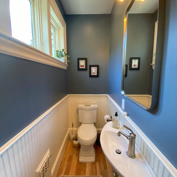 Newton Kitchen, Rear entry & Basement Stair Project