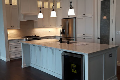 Example of a kitchen design in Calgary