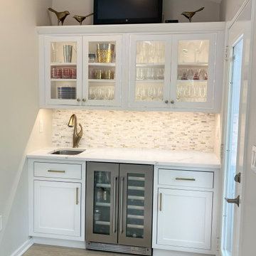 Kitchen, Wet Bar & Powder Room