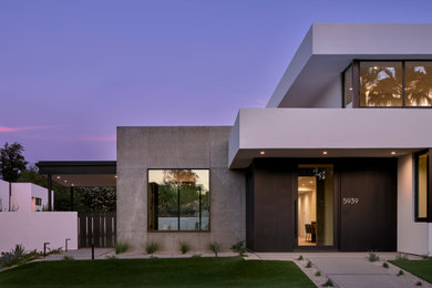 Home design - contemporary home design idea in Phoenix