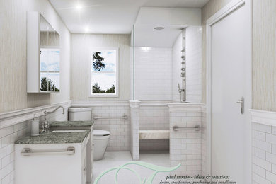 Bathroom - traditional bathroom idea in New York