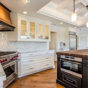 Orange Kitchen Remodel