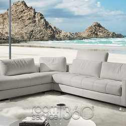 Herman Sectional Sofa by Gamma Arredamenti #17513 - Serving Dishes And Platters