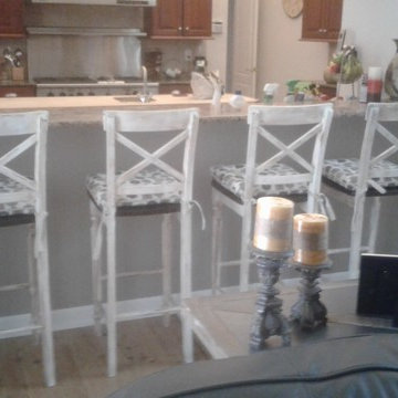 From "Tuscan Gold transitioned to Casual in Grey" Home Re-design