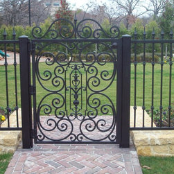Wrought Iron Exterior Gates - Products