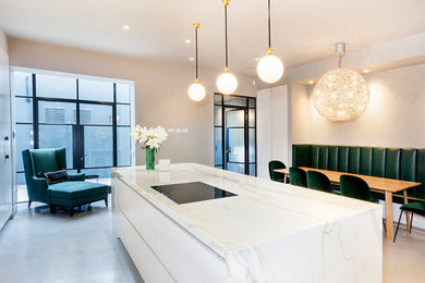Photo of a contemporary kitchen in London.