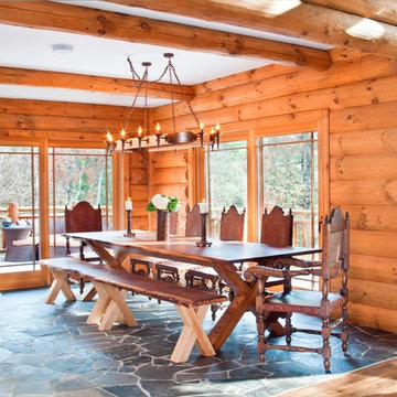 Alpine Meadow II - Version IV by Wisconsin Log Homes - www.wisconsinloghomes.com