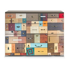 Vinilo decorativo Diversos cajones