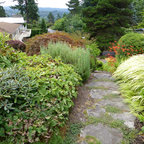 Creative Outdoor Stairs Options using Allan Block Retaining Walls