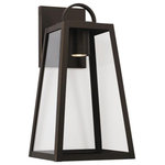 Capital Lighting - Capital Lighting 943712OZ-GL Leighton, 1 Light Outdoor Wall - The subtle contrast of the clean arch on top of thLeighton 1 Light Out Oiled Bronze Clear G *UL: Suitable for wet locations Energy Star Qualified: n/a ADA Certified: n/a  *Number of Lights: 1-*Wattage:7w GU10 Twist Lock bulb(s) *Bulb Included:No *Bulb Type:GU10 Twist Lock *Finish Type:Oiled Bronze
