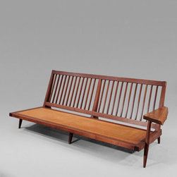Left and Right Free-Form Arm Sofas - Living Room Furniture