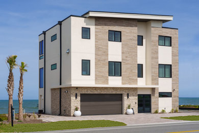 Inspiration for a house exterior remodel in Jacksonville