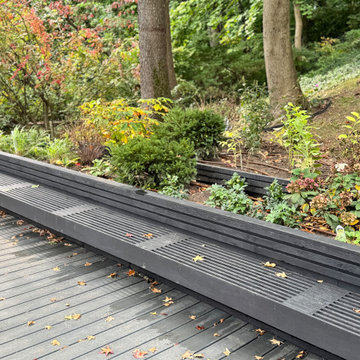 Riverdale, The Bronx, NY  oversized deck