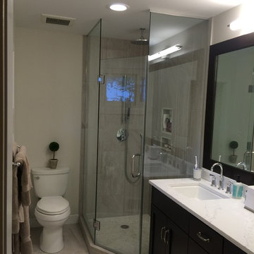 Narrow Master Bath