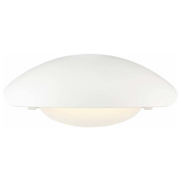Missouri LED Outdoor Wall Sconce, White