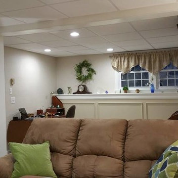 Traditional Basement Renovation | Salem, NH