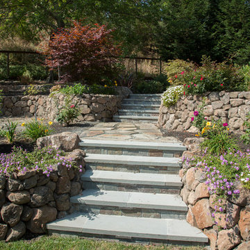 My Houzz: A Family Backyard for Dining, Relaxing, Swimming and Playing