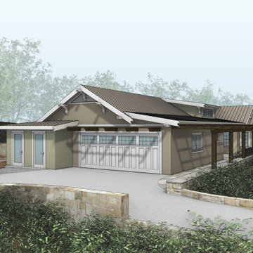 Straw Bale Zero Net Carbon Craftsman