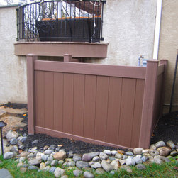 Composite Utility Enclosure - Home Fencing And Gates