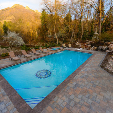 Pool/Spa/Outdoor Rock Feature Holladay, Utah #2