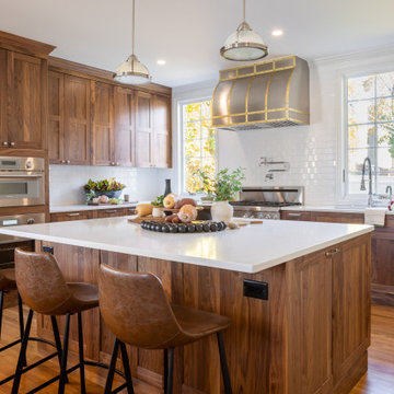 Stately Traditional Kitchen Remodel in Wakefield