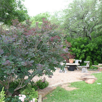 Traditional garden in Northwest Hills