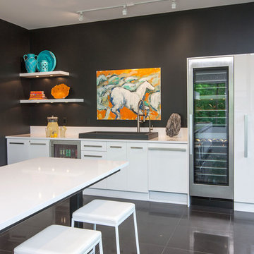 White High Gloss Contemporary