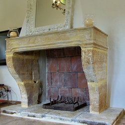 Living Room Fireplaces - Fireplace Mantels