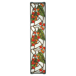 Meyda 21 X21 Fleur De Lis Medallion Stained Glass Window Mediterranean Stained Glass Panels By Buildcom Houzz