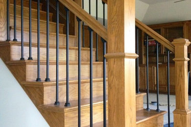Staircase - traditional staircase idea in Austin