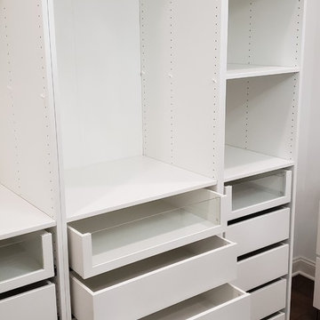 Custom PAX Wardrobe Install