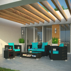 Aruba Outdoor Sofa Set - Outdoor Lounge Furniture