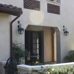 EX-029 Custom Exterior Iron Lights - Products