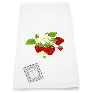Organic Strawberry Tea Towel Contemporary Dish Towels By Tea Towel Contemporary Dish Towels