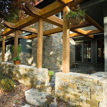 outside