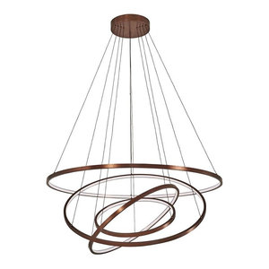 circular led chandelier