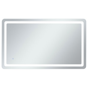 Elegant Decor Genesis 36In X 60In Soft Edge Led Mirror