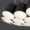 Borto 12-Light LED Chandelier White Finish