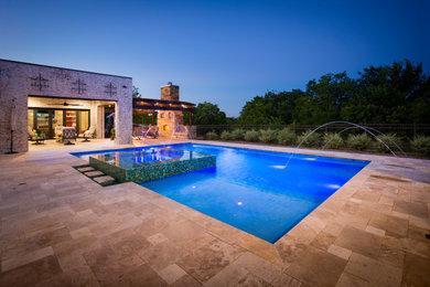 Example of a pool design in Dallas