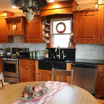 Cherry Shaker Kitchen