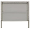 Alaterre Furniture Windsor Panel Wood Twin Bed - Driftwood Gray