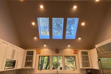 Example of a minimalist kitchen design in DC Metro