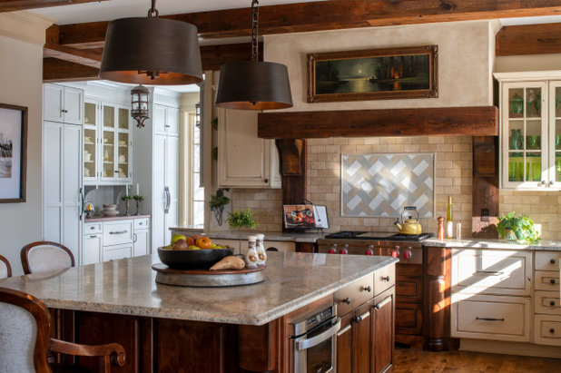 French Country Kitchen by Michels Homes