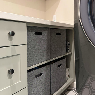 Blue and Grey Laundry