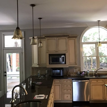 BEFORE "A Kitchen Update with more functional Peninsula" - Marietta