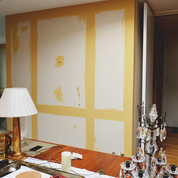 Trompe l'oeil, private residence, Geneva