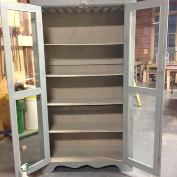 Distressed Custom Storage Cabinet